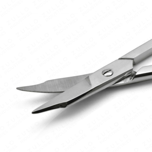 Tijeras de Manicura de Acero Inoxidable, Hoja Recta, Mango Redondo, Punta Afilada, Cortaúñas Duradero de 8.8cm, Uso para Adultos, Corte Preciso de Cutículas - Product Image 6