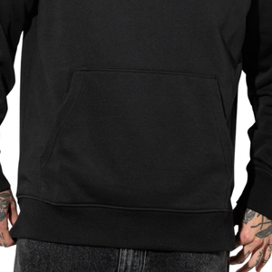 Sudadera con Capucha Personalizada para Hombre, de Felpa Gruesa, Corte Regular, con Bolsillo Canguro, Puños Acanalados y Logotipo Estampado en el Pecho - Product Image 6