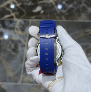 Shreeji Jewels Stainless Steel VVS Moissanite High Quality GPS Alarm Waterproof 3BAR 42MM Luxury Fashion <b>Arabic</b> Analog - Product Image 4
