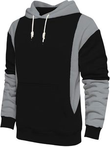 Sweat-shirt de sport en molleton brossé pour homme, doux et thermique, idéal pour l'entraînement hivernal et les activités sportives en plein air - Product Image 3