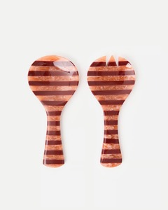 Customized Size Color Resin Salad Servers Spoon Fork <b>Set</b> High Quality Handmade FAIZA CRAFT Dishwasher <b>Microwave</b> Oven Safe Home - Product Image 5