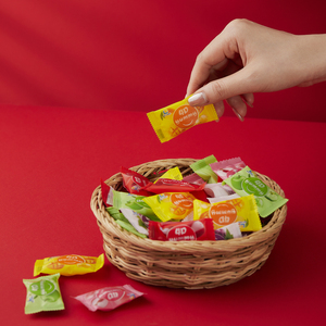 Caramelos de Goma 4D con Forma de Caramelos Masticables Navideños, con Muchos Sabores de Frutas, Bolsas Multicolores, Hechos en Vietnam para Niños - Product Image 1