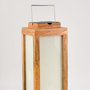 Farol de Madera Cuadrado Hecho a Mano, Portavelas, Pantalla para Lámpara, Caja de Luz Decorativa para el Hogar, Bodas, Navidad - Product Image 4
