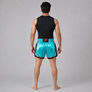 Durable Muay <b>Thai</b> <b>shorts</b> featuring reinforced seams comfortable fit and premium quality for regular martial arts practice - Product Image 2