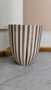 Nouveau style de tabouret en os incrusté à motifs pour salon et décoration intérieure – Meilleure vente d'objets en os incrustés pour salon - Product Image 5