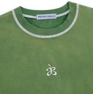 เสื้อยืดโอเวอร์ไซส์แบบยูนิเซ็กซ์ ผ้าคอตตอนหนานุ่ม ทรงหลวม แขนสั้น - Product Image 4