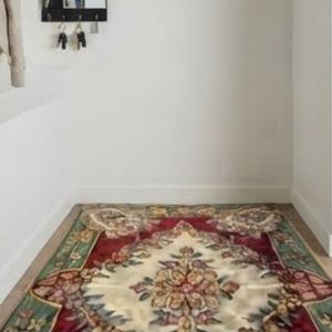 Hot Sale Oriental Medallion Area <b>Rug</b> Rectangle Wool Polyester Hand Knotted Non Slip Living Room Use Medium Pile Rubber Backing - Product Image 6