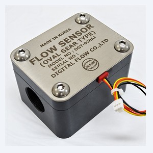 เครื่องวัดการไหลของน้ำมันแบบเกียร์ DIGITAL FLOW DGT-020AI เซ็นเซอร์วัดการไหลแบบเกียร์วงรี อลูมิเนียม PT 3/4 เกลียวใน - Product Image 2