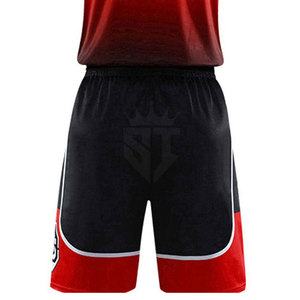 Ensemble de tenue de basket-ball d'été de style nouveau, vêtements de sport confortables, haute qualité, 100% polyester, maillot de basket-ball écologique - Product Image 4
