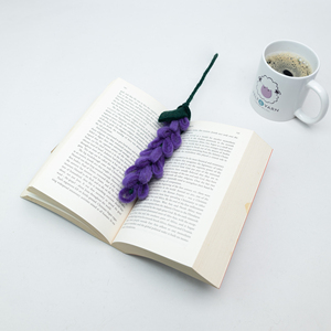 Tiges de fleurs en feutre de lavande faites à la main en gros – Bouquet de fleurs en feutre de laine violet pour l'artisanat DIY, la décoration intérieure, les cadeaux de mariage et la vente en gros - Product Image 2