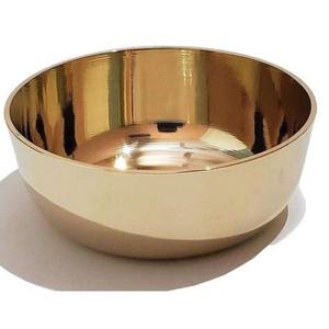 Cuenco tibetano de latón hecho a mano de primera calidad para yoga, meditación y terapia de sonido profundo para la atención plena - Product Image 1
