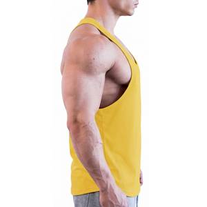 Débardeur de fitness moderne pour hommes en coton premium, sans manches, pour la musculation, fabricant de vêtements personnalisés OEM ODM - Product Image 5
