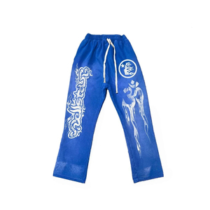 Pantalon de jogging décontracté pour homme, style Y2K, coupe ample, taille élastique, motif lettres Hip Hop, style américain - Product Image 2