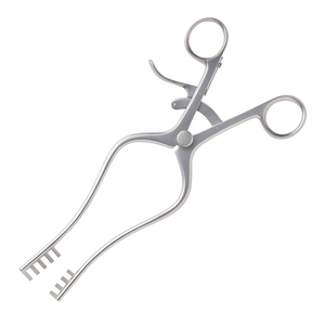 Rétracteur en acier inoxydable avec poignées jaunes, ensemble d'instruments chirurgicaux manuels, classe II, certifié CE, pour chirurgie générale - Product Image 3