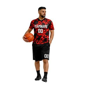 ชุดยูนิฟอร์มบาสเก็ตบอลแบบสั่งทำพิเศษ คอเสื้อแบบคอกลม แขนกุด พร้อมกางเกงขาสั้น ชุดยูนิฟอร์มบาสเก็ตบอลสั่งทำพิเศษ - Product Image 1