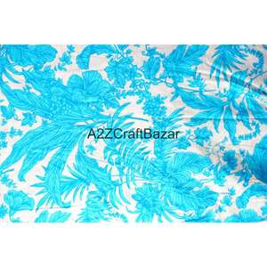 Tela Ligera de Algodón 100% con Estampado Artesanal Indio, Suave, Ecológica, Transpirable y de Secado Rápido para Ropa de Verano de Mujeres y Niñas - Product Image 4