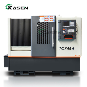 Nueva máquina <span class=keywords><strong>CNC</strong></span> de torneado de Metal de alta calidad TCK46A Máquina de cama inclinada <span class=keywords><strong>CNC</strong></span> de mandril hidráulico - Product Image 1