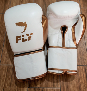 Fly SuperLace Pro Fight Sparring Training Real Cowhide Leather Boxing Gloves Custom Color/Size/Logo Adjustable Wrist <b>Strap</b> - Product Image 5
