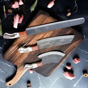 Ensemble de couteaux de cuisine haute performance avec des lames tranchantes et des manches confortables pour les chefs professionnels et la cuisine domestique - Product Image 4
