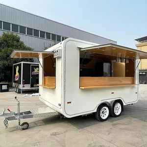 Remorque alimentaire de haute qualité entièrement équipée, cuisine mobile, chariot de restauration rapide, camion de restauration à vendre, conçue pour la vente - Product Image 1