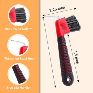 Hoof Knife with Built-in <b>Sharpener</b> High Carbon Steel Blade Professional Hoof Trimming <b>Tool</b> Durable <b>Sharpener</b> Hoof Knife Farrier - Product Image 3