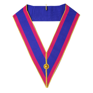 Collar de Masonería de Alta Calidad con Diseño Personalizado, Collar Provincial sin Adornos, Regalia - Product Image 1