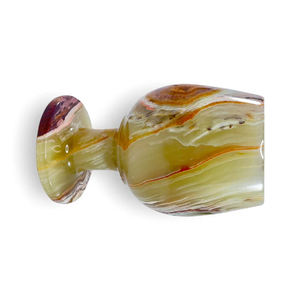 Copa Grande de Ónix Moderna Hecha a Mano con Acabado Antiguo, Taza de Piedra Natural Ecológica para Uso en la Cocina - Product Image 2