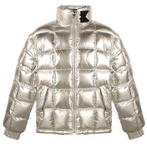 Chaqueta acolchada personalizada de invierno a la moda personalizada, chaqueta acolchada de lona con cuello levantado para hombre, logotipo personalizado Unisex - Product Image 6