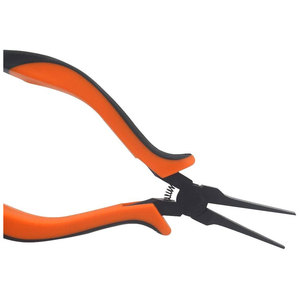 Pince à bec plat de 5,5 pouces en acier inoxydable, à mâchoires lisses, pour la fabrication de bijoux, outil de pliage et de façonnage de fil - Product Image 5