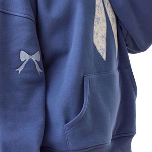 Sweat-shirts à capuche personnalisés brodés pour hommes et femmes, en molleton de coton premium, coupe oversize, vente en gros, fabrication de vêtements - Product Image 4