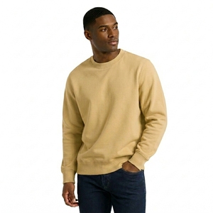 Sweat-shirt unisexe à logo en relief, sweat-shirt à col rond personnalisé pour homme - Product Image 5