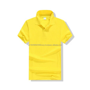 Polos Lisos para Hombre de Alta Calidad en Algodón y Poliéster con Logotipo Personalizado OEM - Product Image 1
