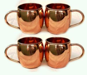 Moscow mule copper <b>mug</b> <b>set</b> for cocktail lovers bulk export private label barware and high demand global wholesale supply - Product Image 3