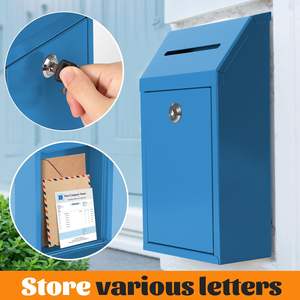 Modern Commercial Property <b>Mail</b> Reception <b>Box</b> for POST Use Durable & Rustproof Metal Construction Customizable Size & Color - Product Image 6