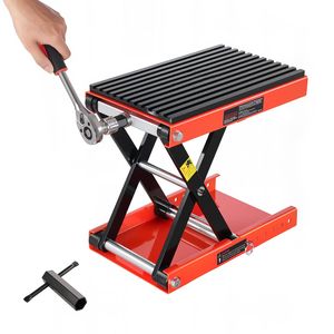 Martinetto a Forbice per Moto in Acciaio Rinforzato con Capacità di Carico di 1200 libbre, Piattaforma Larga e Altezza di Sollevamento di 15 Pollici - Nuovo - Product Image 4