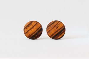 Cuentas espaciadoras redondas de madera, accesorios para joyería, conectores para manualidades - Product Image 2