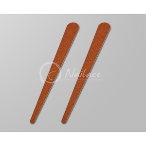 ตะไบเล็บไม้เกาหลี 80/100 กริต 2 สี รับผลิตตามแบบ OEM พร้อมโลโก้ สำหรับร้านทำเล็บ ขายส่ง - Product Image 1