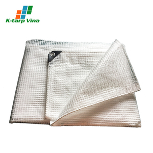 Wholesale Poly Tarpaulin FR PE Woven Laminated HDPE Industry Use Scaffolding Cover Agriculture Anti-UV Waterproof Storage Bag - Product Image 1