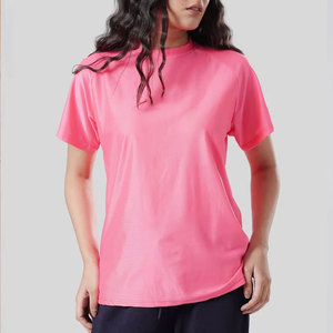 T-Shirt Athletic Running Gym Sportswear Plain Custom Logo Short Sleeve Neck Workout Sports <b>Top</b> 100% Polyester Slim Fit Flare - Product Image 4