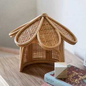La mejor oferta en casa de juguete de ratán natural para niños, juguetes divertidos con forma de casa, del mejor proveedor vietnamita. - Product Image 3