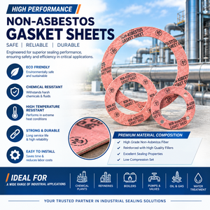 1/2 INCH Non Asbestos EPDM/NBR Rubber Flange <b>Gasket</b> Ring Flat Serrated Grooved Sealing Sheet for Industrial Piping - Product Image 4