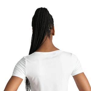 Top Corto de Mujer, Elegante, para Verano, Tejido Fino, Transpirable, Antiarrugas, Fácil de Lavar, Corte Regular, Prenda Moderna - Product Image 5