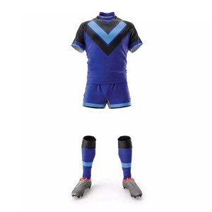 Maillots de rugby pour hommes adultes, prix bas, respirants, dernier style, en polyester, uniformes de rugby personnalisés - Product Image 2