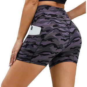 Shorts de détente taille mi-haute, coupe régulière, en tissu imperméable et respirant, teint uni, pour la maison, le sommeil et le confort quotidien - Product Image 6