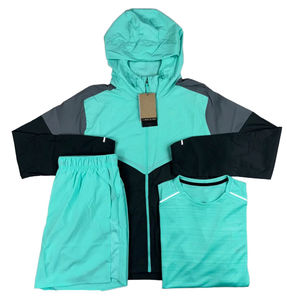 Chaqueta Cortavientos de Algodón Ecológico de Primera Calidad para Hombre, Ligera, para Actividades al Aire Libre, Traje Deportivo Ligero de Algodón - Product Image 2