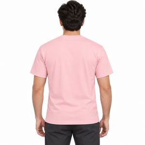 Camiseta de Algodón 220 GSM Jersey Cuello Redondo Transpirable Corte Holgado Manga Corta Estilo Vintage Casual Streetwear Moda Moderna - Product Image 2