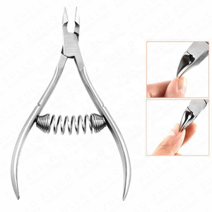 Coupe-cuticules professionnel en acier inoxydable à ressort, outil de manucure et pédicure de précision avec logo OEM - Product Image 6