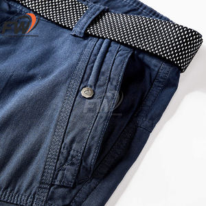 กางเกงขาสั้นหนังลายพรางทหารทรงคาร์โก้เอวสูงแบบซิป รุ่นใหม่จาก High Street - แบรนด์ส่วนตัว - Product Image 5