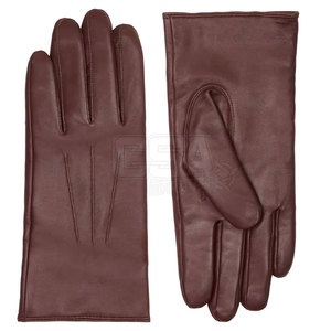 Premium Leather Winter <b>Gloves</b> For Men Soft Warm Inner Lining <b>Gloves</b> For Cold Weather Driving Walking And Outdoor - Product Image 3