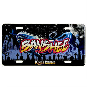 Placa de <span class=keywords><strong>matrícula</strong></span> de sublimación en blanco para decoración de motor, se acepta pedido pequeño, logotipo propio personalizado - Product Image 1